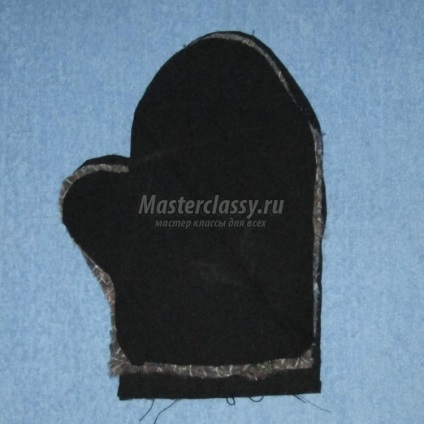 Kötött potholder kesztyű-hook