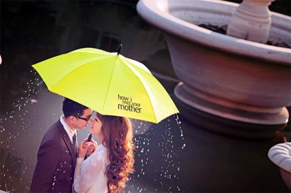 Umbrela galbenă din serie - cum am cunoscut-o pe mama ta