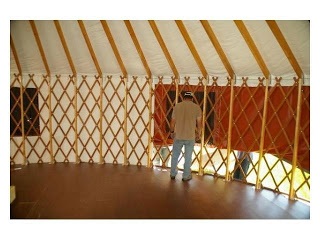 Viața într-un yurt