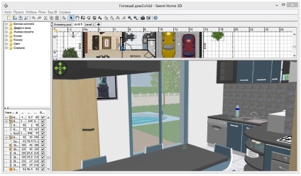 Proiectare și proiectare 3D de bucătărie