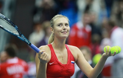 Elkövetkező 5 Maria Sharapova az orosz válogatott - az emberek szemében - blogok