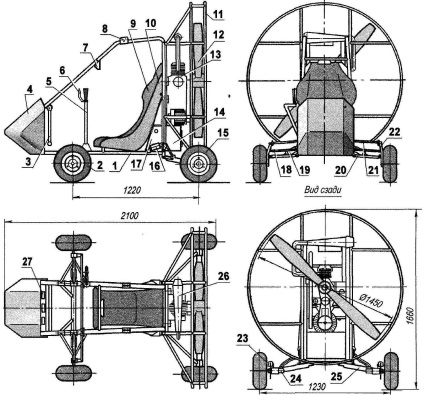 Paraglider de aeronave, constructor de modele