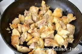 Ázsiai recept csirke tésztában - receptek az éttermek, az ötlet házias ételek