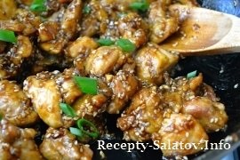 Ázsiai recept csirke tésztában - receptek az éttermek, az ötlet házias ételek