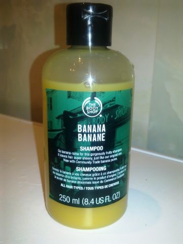 Sampon de banane și balsam de banane din magazinul corporal - recenzii, fotografii și preț