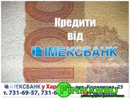 Bank imeksbank kérdések - partnerek rangsorban Odessza, Kijev