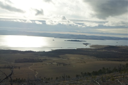 Coasta mării mici, se odihnesc pe Baikal, fan al lui Baikal