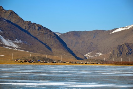 Coasta mării mici, se odihnesc pe Baikal, fan al lui Baikal