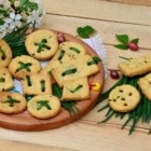 Biscuiți cu pui, ciuperci și brânză, este delicios!