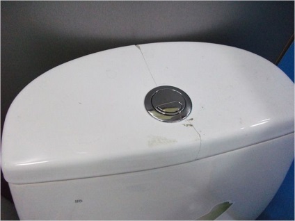 Cum să lipiți toaleta - cum să lipiți deteriorarea