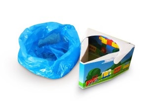 Utazó gyermekek összehajtható edény műanyag borítékot az utazás, csak