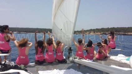 Bachelorette în Ibiza, mireasă și idei weekend - închiriere de barci Ibiza