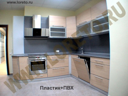 Proiectarea bucătăriei cu coloană de gaze de la producător la Moscova, fotografii și idei