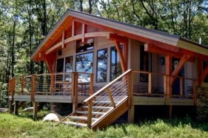 Casă de vacanță - cabana de design în stil alpin