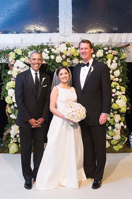 Prietenul mirelui Barack Obama a vizitat nunta unui asistent personal, o bârfă
