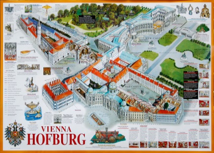 Palatul hofburgului (hofburg) din Viena - atracțiile venei