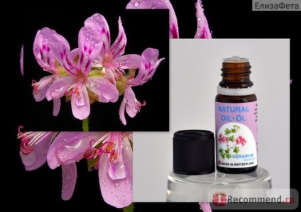 Illóolaj Vivasan muskátli (Geranium) - „- az orvos fül-orr-gégészeti, antidepresszáns, és a legjobb