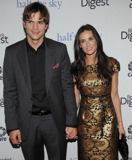 Ashton Kutcher beadta a válást Demi Moore