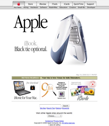 Evoluția site-ului în galeria de imagini, mac blog, iphone, ipad și alte lucruri de mere