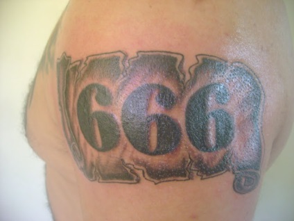 Képek és jelentősége a tetoválás 666