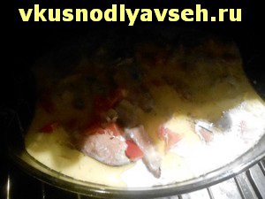 Lazac sült krém, lépésről lépésre recept fotók