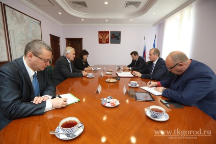 A kormányzó megbeszélést tartott a munkacsoport a Külügyminisztérium az Orosz Föderáció