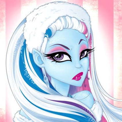 Гра школа монстрів Еббі новорічний макіяж, ігри монстр хай, monster high