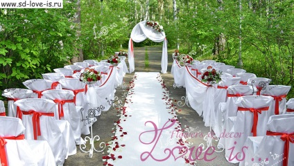 Spaniolă de nuntă - stil, decor, decorare