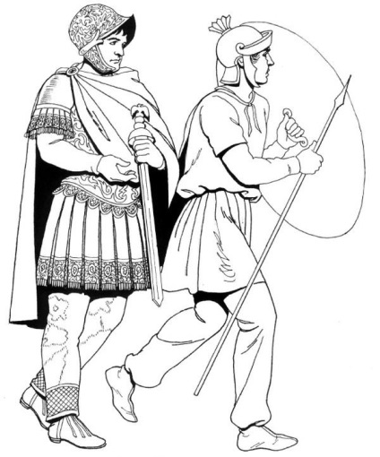 A történelem a divat a Bizánci Birodalom
