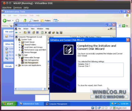 Cum se adaugă un al doilea hard disk la o mașină virtuală windows xp bazat pe virtualbox