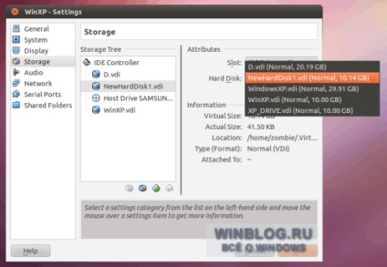 Cum se adaugă un al doilea hard disk la o mașină virtuală windows xp bazat pe virtualbox