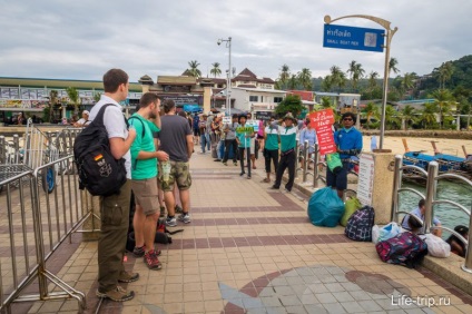 Utazás a Phi Phi Phuket és Krabi, komp menetrend