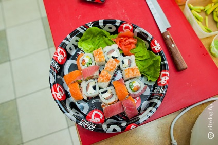 Cum și din ce sushi se scoate revista despre Minsk