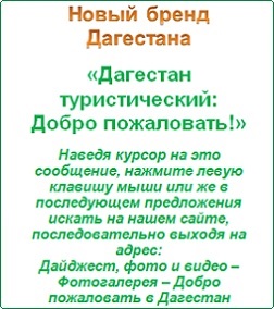 După cum am informat deja, reprezentantul adjunct al republicii Dagestan în Teritoriul Stavropol