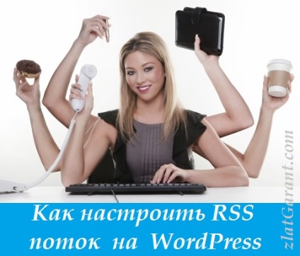 Cum se configurează fluxul rss pe wordpressblonde în afaceri