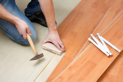 Hogyan tegye laminált sovimi kezét, padló elkészítése és elhelyezése szabályok