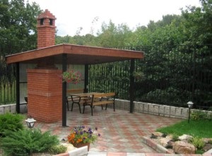 Cum de a construi un gazebo cu idei de design gratar pentru gazebos BBQ