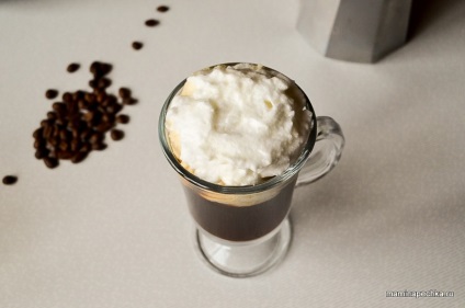 Cum se face cafea cu spuma de ou - fotoreceptor pas cu pas