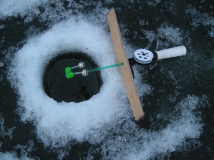 Cum de a colecta un instrument pentru prinderea păstrăvului din gheață