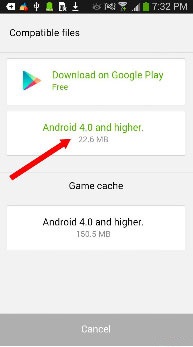 Cum se instalează jocul pe telefonul Android