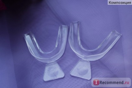Terapie de albire dinti aliexpress 1 pereche de tavă transparentă pentru albire transparentă a gurii