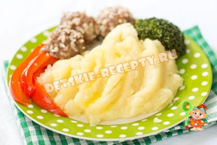 Pătrunjel de cartofi în multicolor Polaris 0517 - rețetă cu fotografie (duet de mâncare), rețete pentru copii, mâncăruri