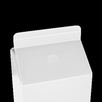 Cutie de carton tetra rex cu - scallop - pentru produse pasteurizate care necesită răcire