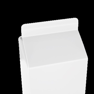Cutie de carton tetra rex cu - scallop - pentru produse pasteurizate care necesită răcire