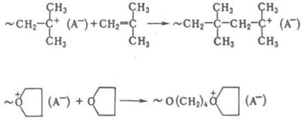 Polimerizarea cationică - Enciclopedie chimică