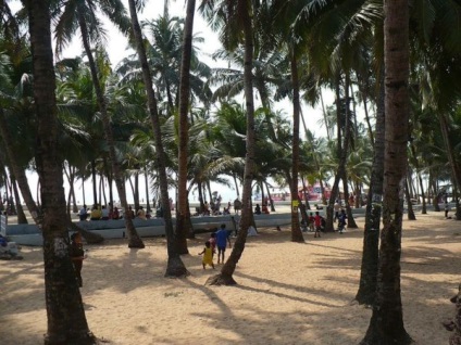 Plaja Colva india în sudul Goa descriere, hoteluri, mâncare și divertisment pe plaja Colva