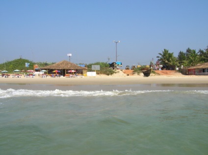 India Colva strand Dél-Goa leírás, szállodák, élelmiszer-és szórakoztató Colvai csapás