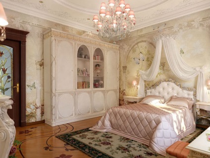 Dormitor frumos în stil scandinav, italian, țară, foto etno design interior, sfaturi