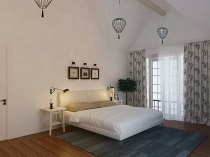 Dormitor frumos în stil scandinav, italian, țară, foto etno design interior, sfaturi