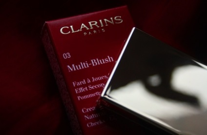 Clarinsși Cream Blush multi-fard de obraz crema fard naturale, de lungă - durată efect numărul 03 comentarii Grenadine